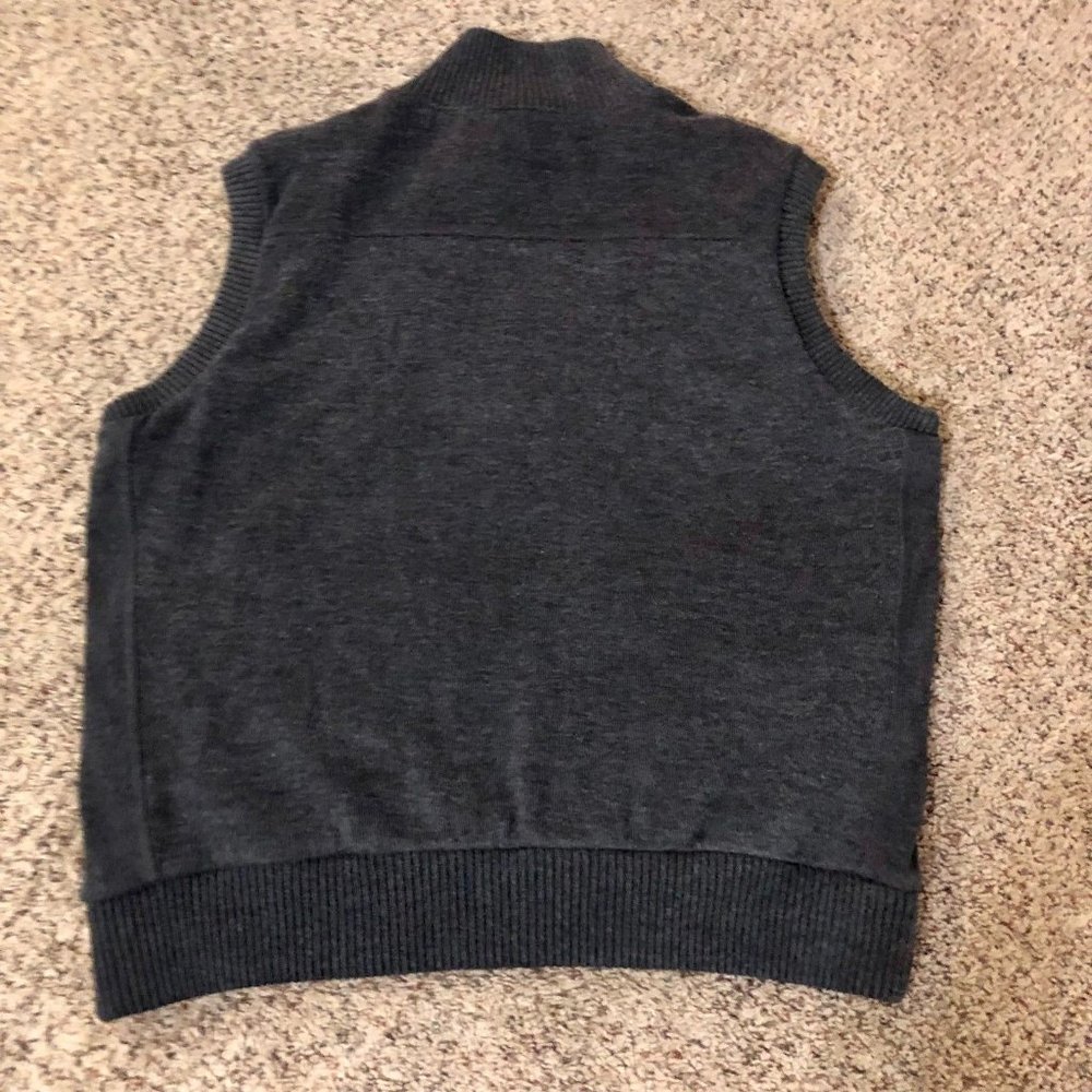 Marks & Spencer Blue Harbor Vest Mens L NEW Lined Gray - Picture 4 of 12